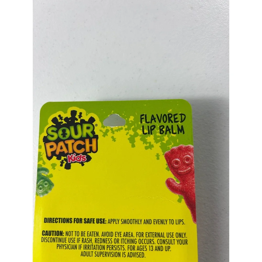 Sour Patch‎ Kids 8 Flavored Lip Balms Set Fun Candy Flavors Hydrating
